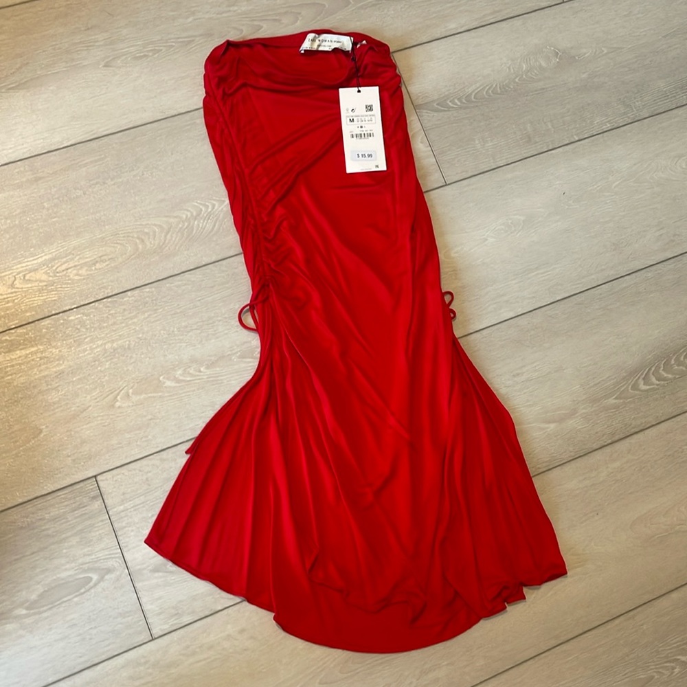 NWT Red skirt